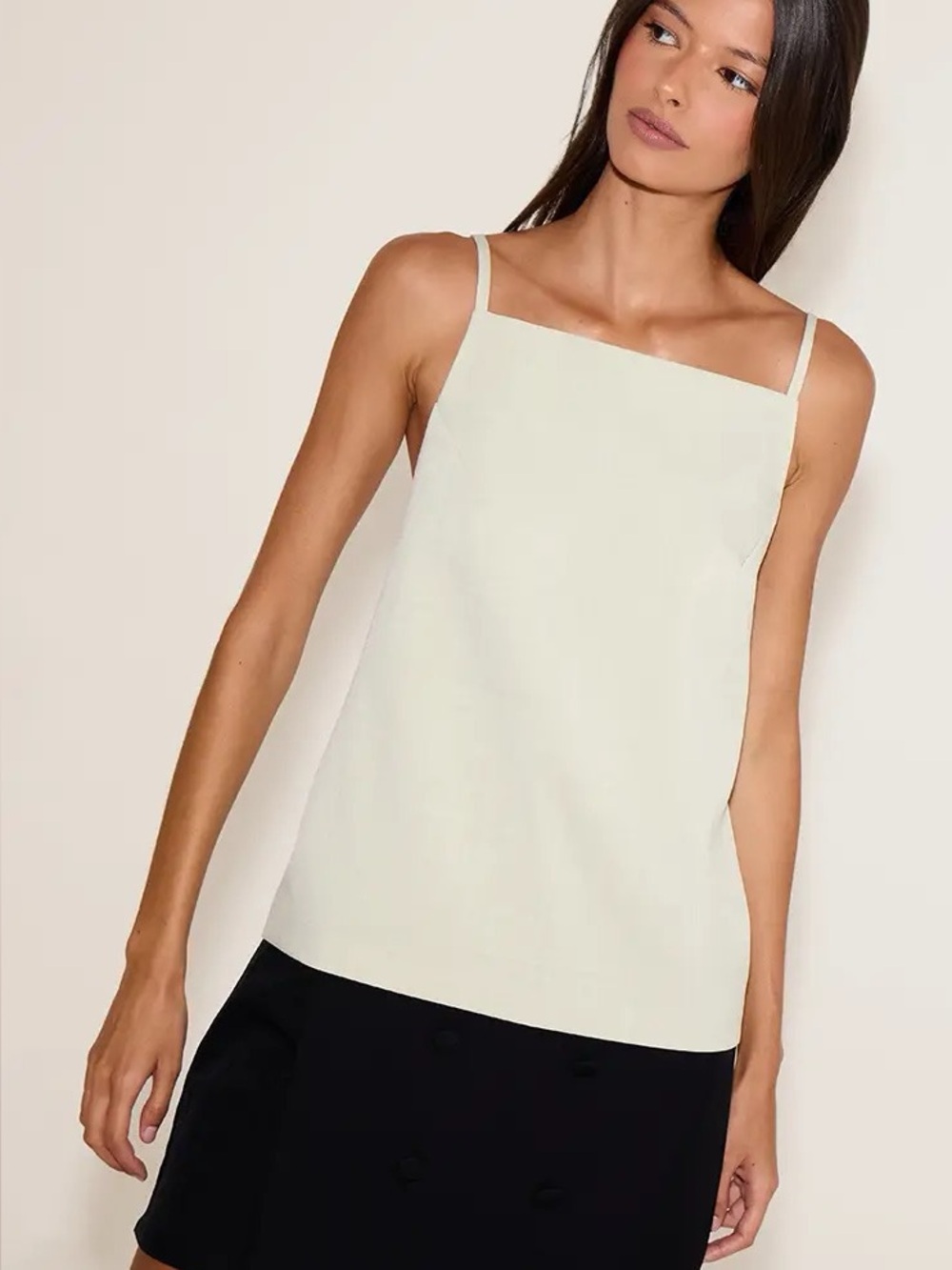 Strappy Yellow Slip top